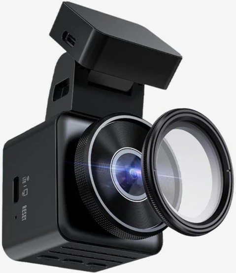 Video recorder 4K HDR s Starvis 2, GPS, Wi‑Fi — Vantrue E1 PRO, črn