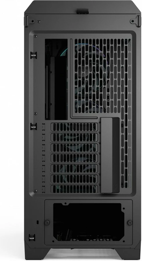 Računalniško ohišje Meshify 3 Ambience Pro RGB, Fractal Design, ATX, kaljeno steklo, črno