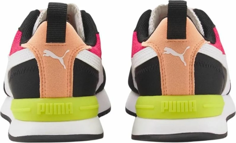 Atletke za ženske Puma, bele s črnimi in roza detajli