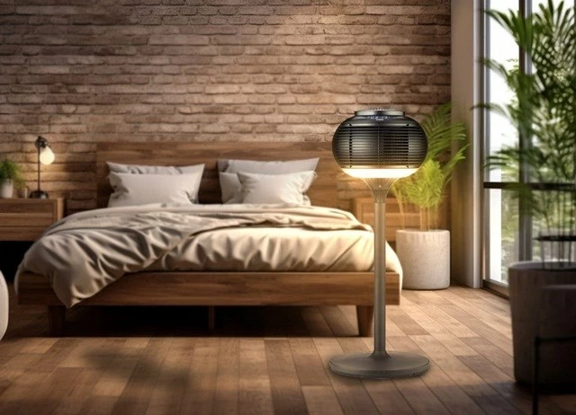 Ventilator za dom, 1200 W, črn — N'OVEEN F780 Dome