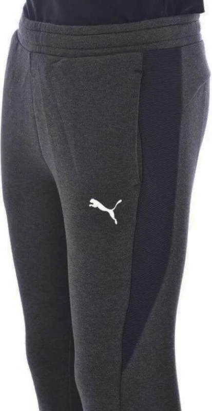 Športne hlače za otroke Puma, sive