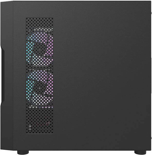 Računalniško ohišje Darkflash DK431 Mesh, Mid Tower, 4 ventilatorji ARGB, E-ATX/ATX/M-ATX, črno