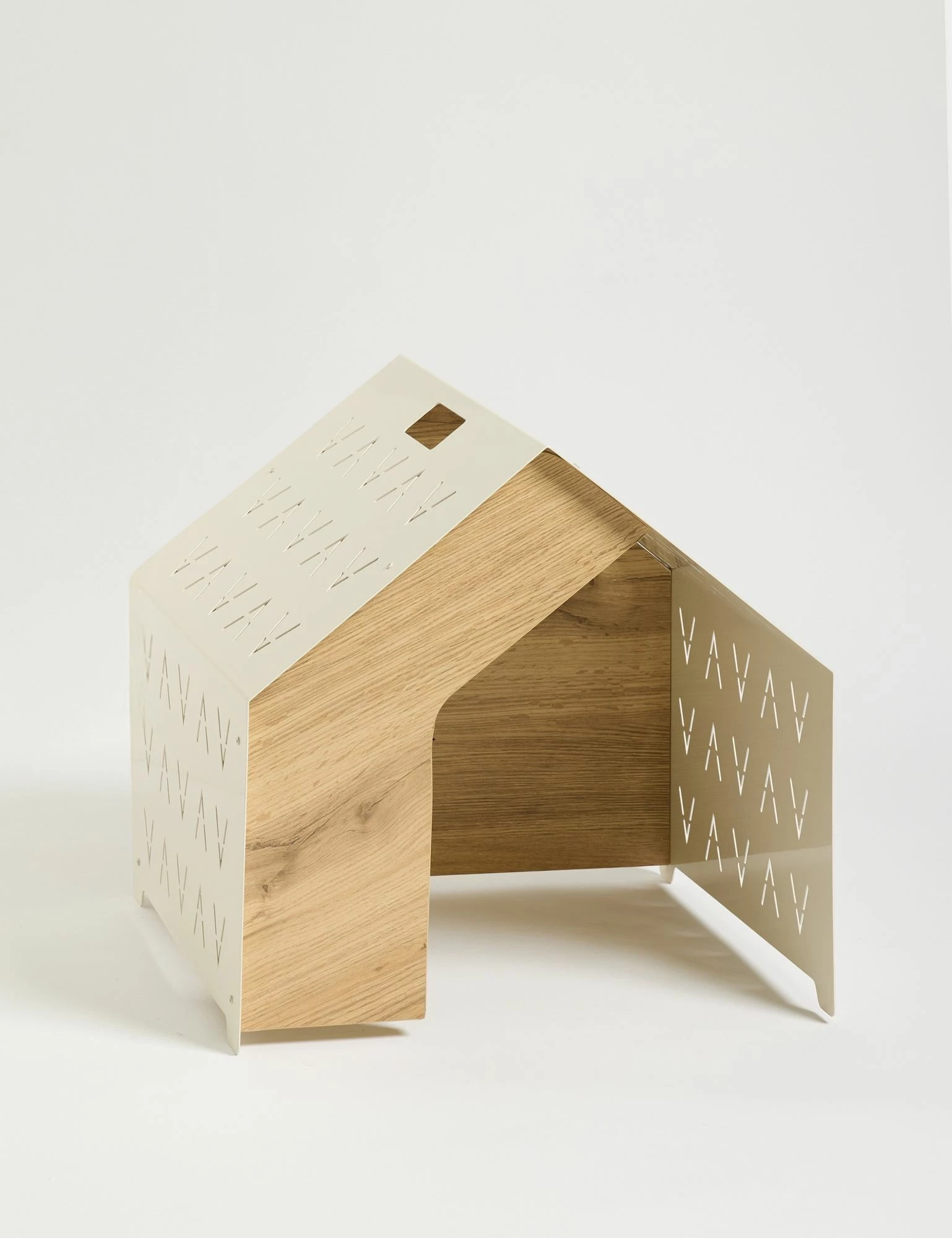 Stranska hiša za hišne ljubljenčke Skye Decor Vidar, kremna