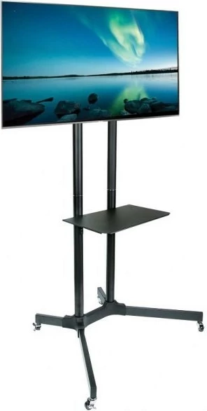Gibljivo stojalo za TV/monitor 30–65 palcev, 60 kg, črno — Techly 309982