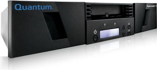 Profesionalna kaseta za nalaganje Quantum SuperLoader 3, LTO-8HH, 2U, SAS, 480 TB, črn