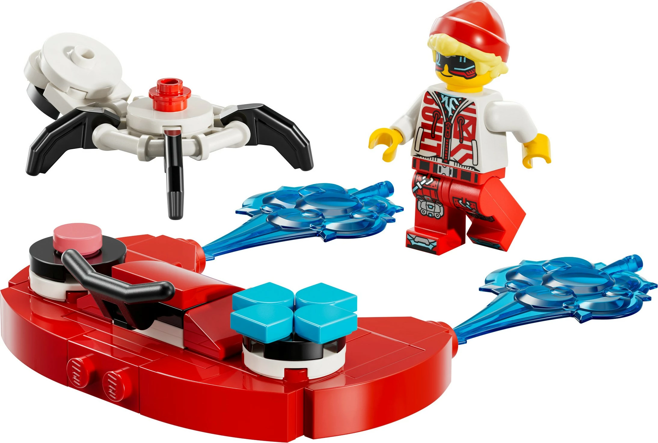 Mini gradbeni komplet Cooperjev letalni krmilnik, LEGO DREAMZzz 30698, 53 kosi, večbarven