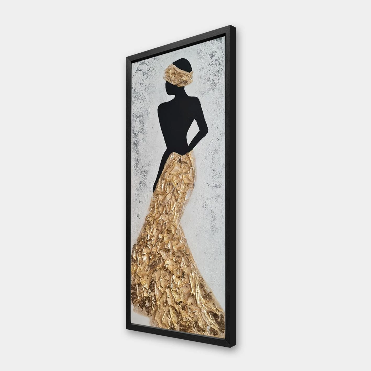 Dekorativna oljna slika, Wallity SCOPG8977 - 50120, večbarvna, 52 x 122 cm