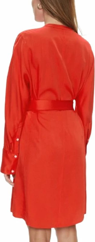 Maicna obleka, Tommy Hilfiger, ženska, rdeča