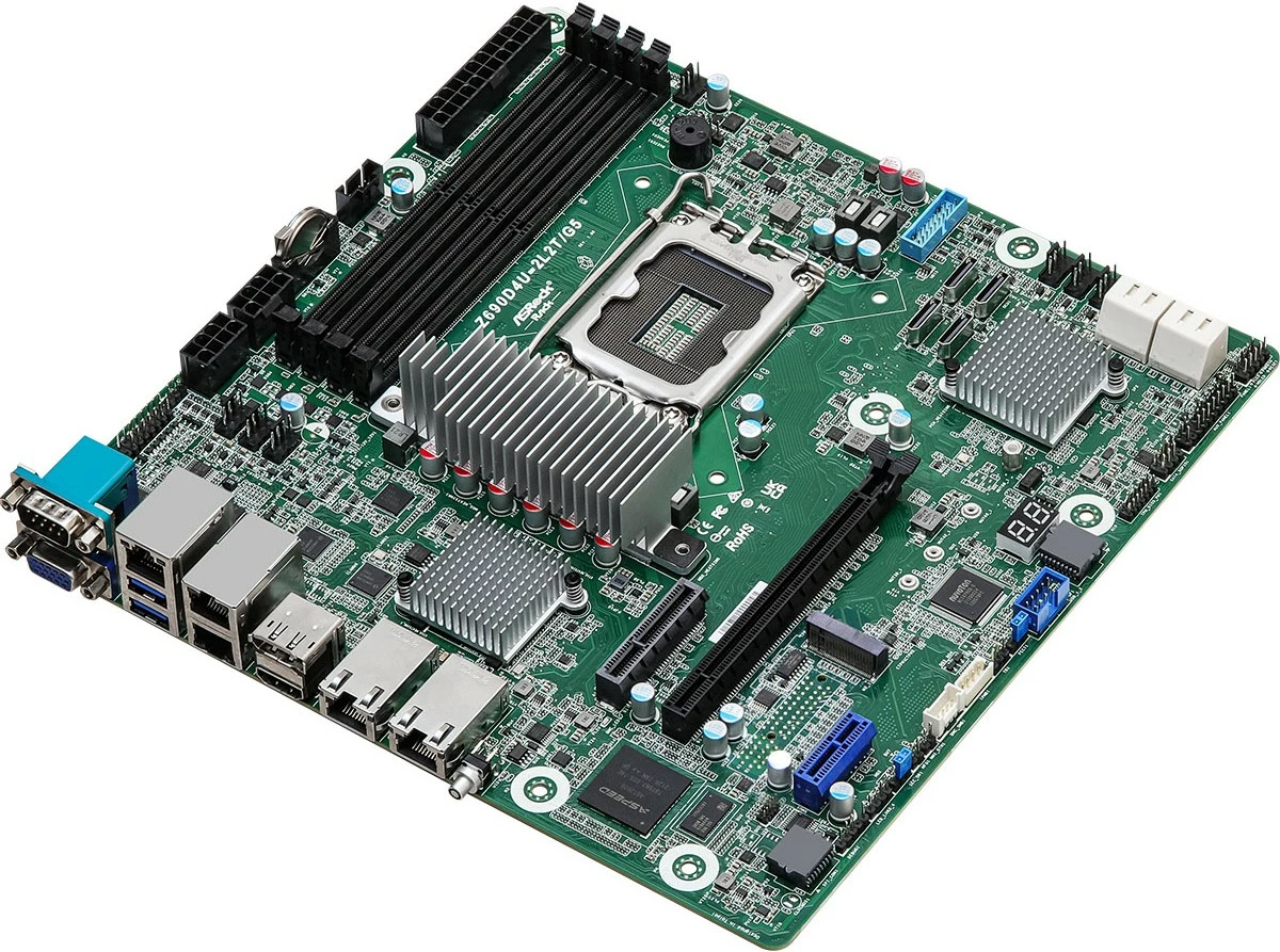 Plošča ASRock Z690D4U-2L2T/G5, micro ATX, Sockel 1700, DDR5, 4x LAN