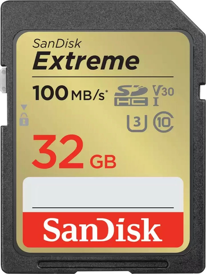SD kartica Sandisk Extreme SDSDXVV-512G-GNCIN, 512GB, SDHC, Class 10, 100MB/s, črno/zlata