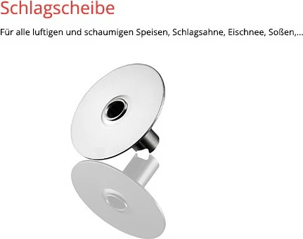 Rahlilnik za mešalnik UNOLD ESGE ESG 7010, inox, srebrn