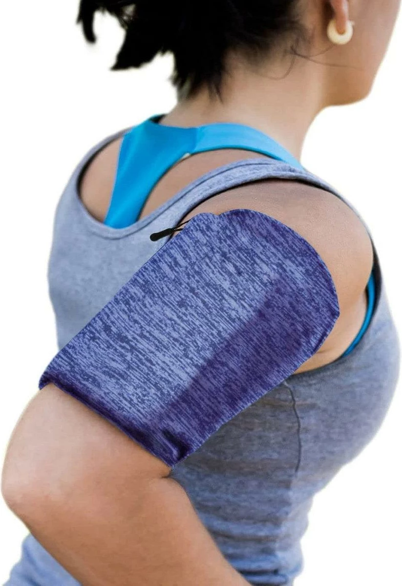 Ovitek za telefon za tek Hurtel running armband, S, temno moder