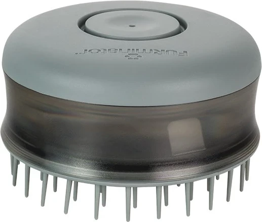 Krtača za čiščenje psov FURminator, siva