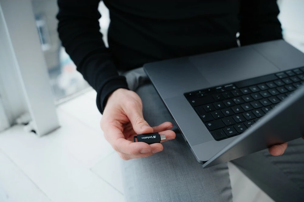 USB ključek 64GB, USB Type-C, 3.2 Gen 1, črn — Verbatim Store 'n' Go