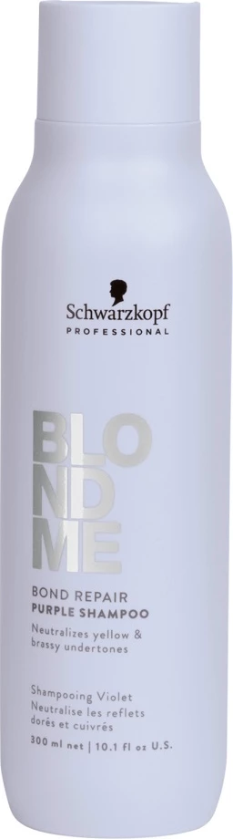 Šampon za ženske Schwarzkopf Professional BlondMe Bond Repair Purple Neutralizing, 300 ml