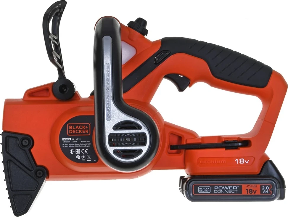 Akumulatorska žaga GKC1820L20, Black & Decker, črno-oranžna