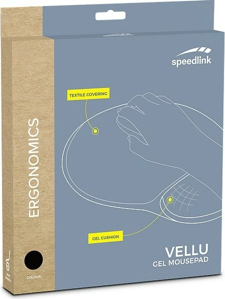 Podpora za zapestje VELLU Speedlink, črna