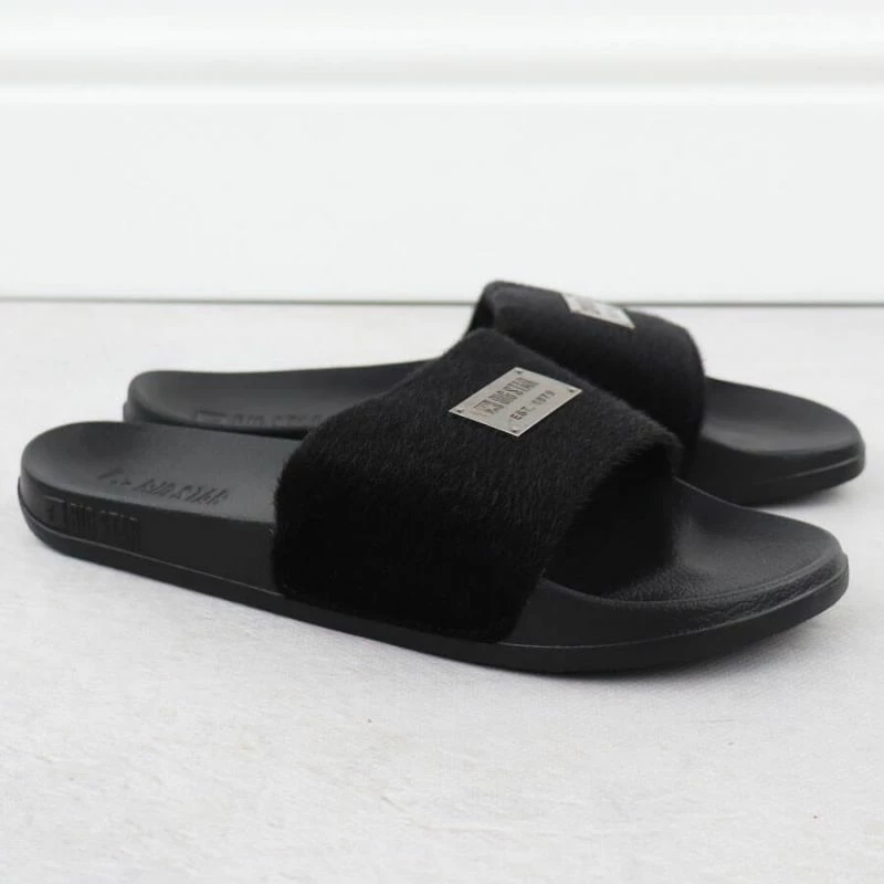 Flip-flopi za ženske Big Star, črni