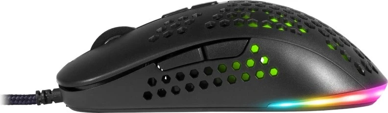 Igralna miška Defender GM-620L, 12800 DPI, 7P RGB