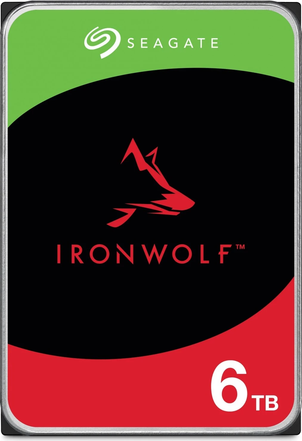 Notranji trdi disk 6TB Seagate IronWolf, srebrn