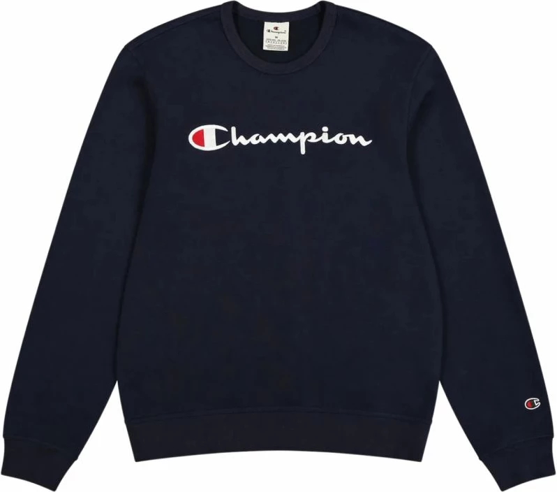 Pulover brez kapuce Champion, navy blue