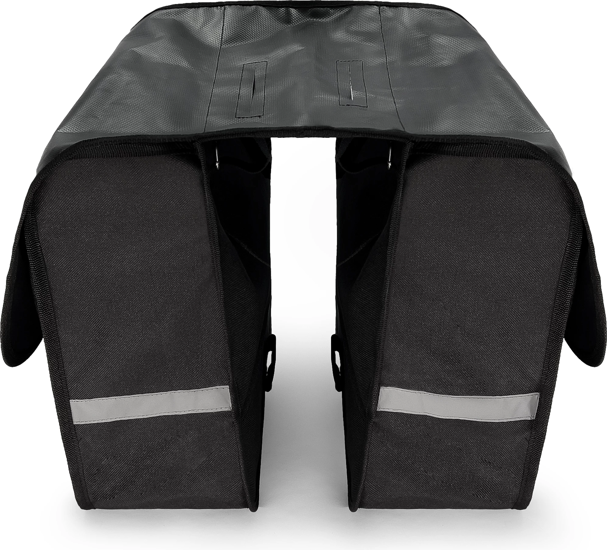 Dvostranska kolesarska torba Wozinsky WBB34BK, 28 l, črna, set dvojna
