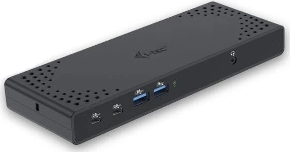 Docking postaja USB-C Triple Display Gen 2, Power Delivery 100W, črna - i-tec