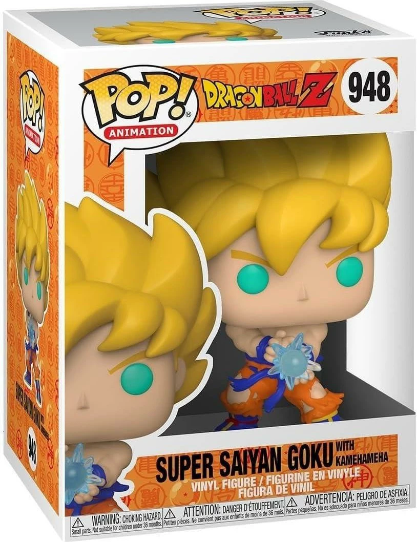 Figurica Pocket Pop Dragon Ball Z Goku Super Saiyan Kamehameha, Funko