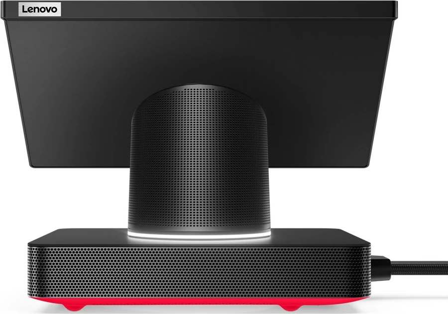 Računalniško ohišje Lenovo ThinkSmart SP Hub Teams, zaslon na dotik, črn