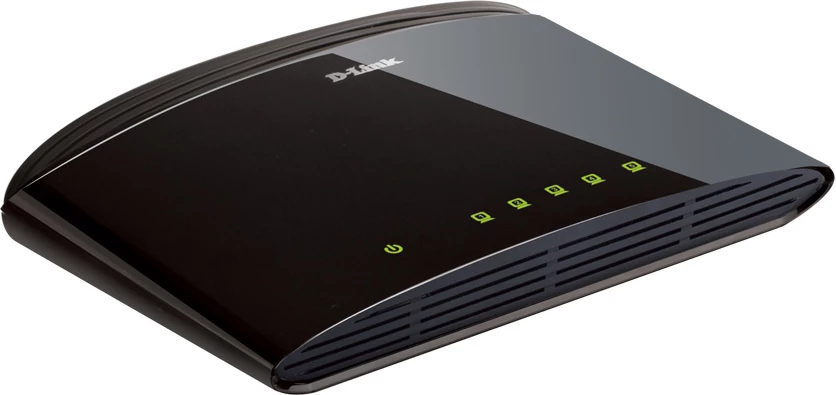 Ethernet stikalo D-Link DES-1005D, črno