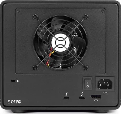 RAID ohišje ThunderBay 8 z 8xSSD/HDD in 2xThunderbolt 3, OWC, črno