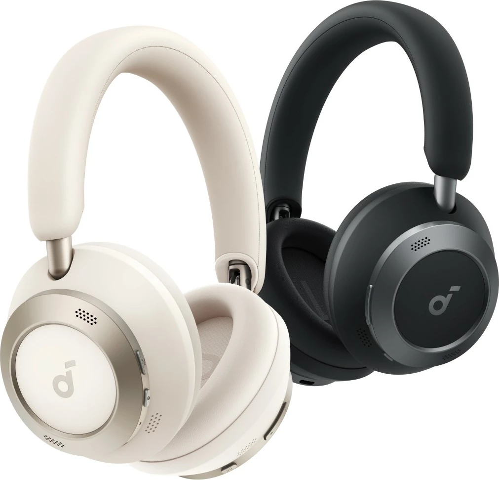 Over-ear slušalke Anker Soundcore Space One PRO, Bluetooth, mikrofon, bele