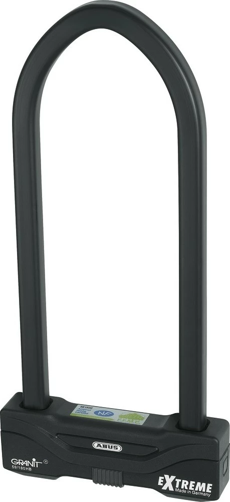 Zelo varen kolesarski lokot ABUS GRANIT Extreme 59/180HB260, 260 mm, črn