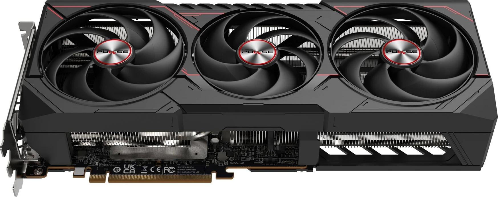 Grafična kartica PULSE Radeon RX 9070 XT 16 GB GDDR6, črna