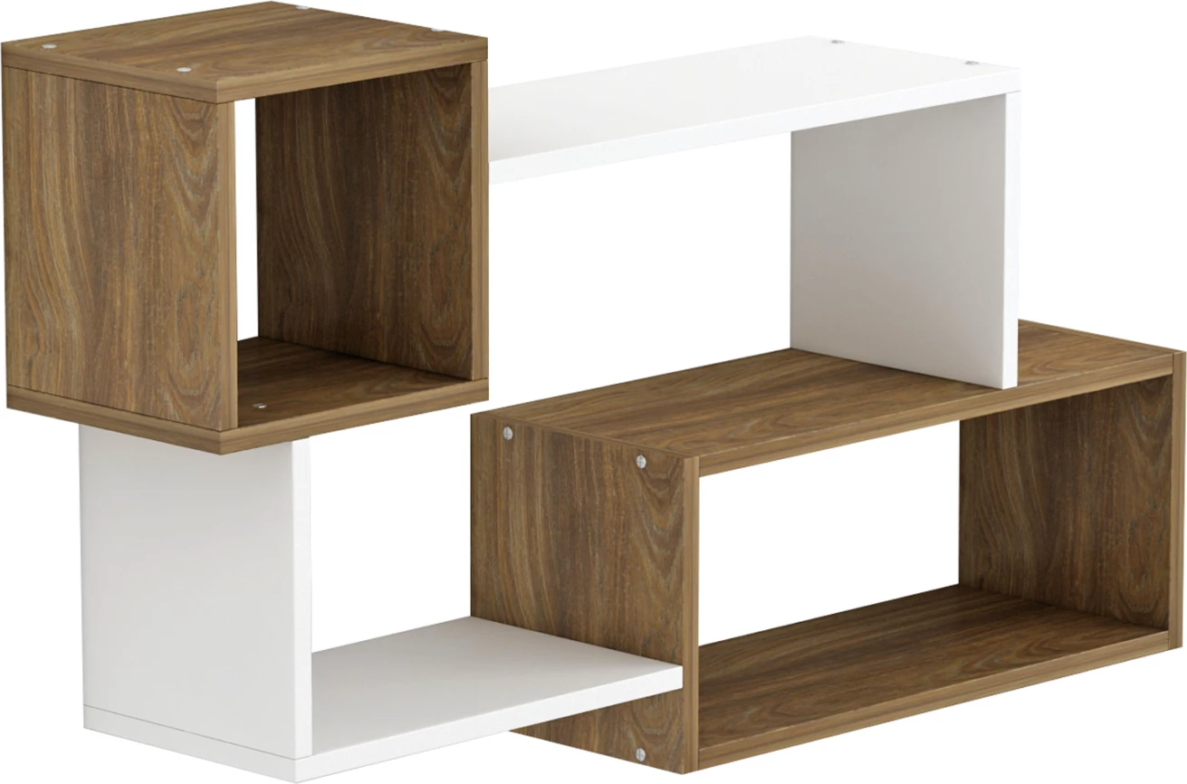 Stenske police TANNER FH8948.11 melamin v naravno-beli 90,5x20x51Hcm