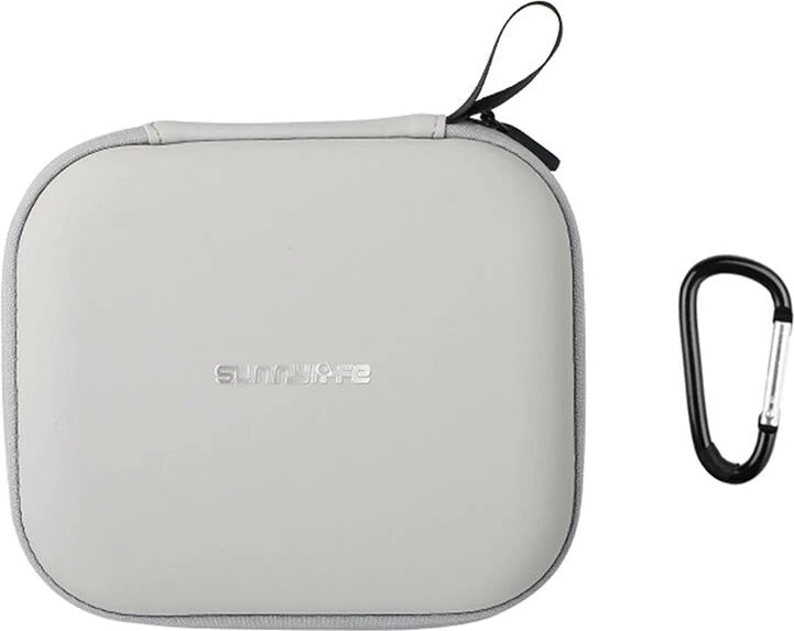 Zaščitna torba za DJI Neo, Sunnylife, PU usnje + EVA, 175×156×67 mm, 163 g, siva