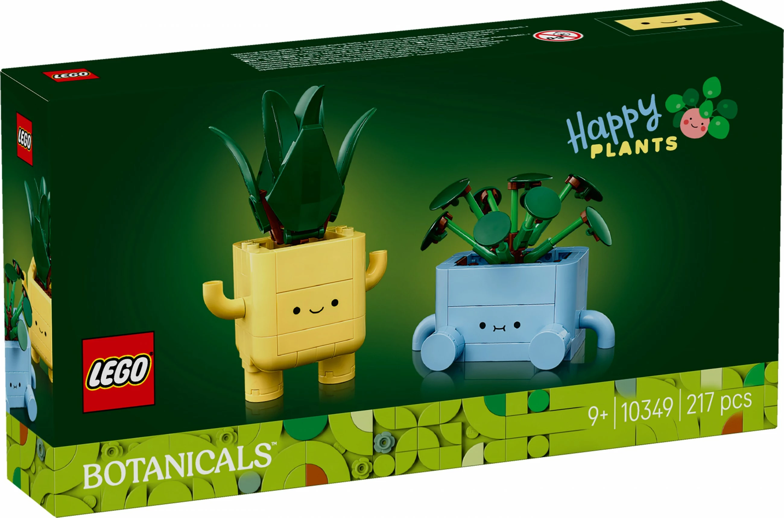 Komplet za sestavljanje dekorativnih rastlin LEGO Botanicals 10349, 217 kosov, večbarven