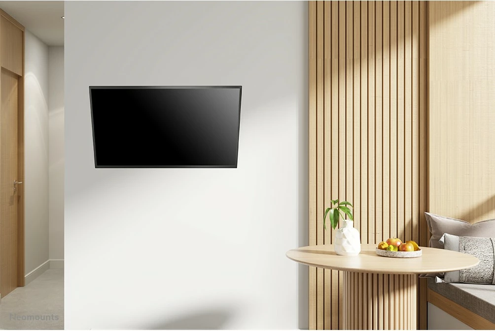 Namizni/stenni nosilec za monitor/TV, nagibni, Newstar NM-W60BLACK, 10–30", jeklo, črn