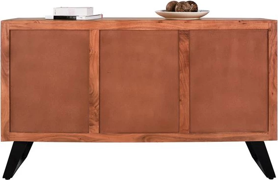 Bife FH8176 Fansi iz masivnega lesa akacije naravni 150x45x86 cm