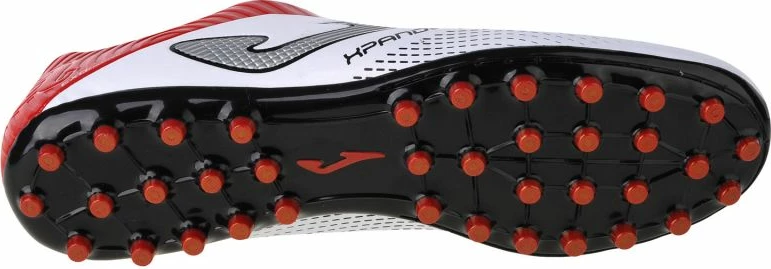 Atleti za nogomet Joma Xpander 2202, moški, beli s rdečimi poudarki