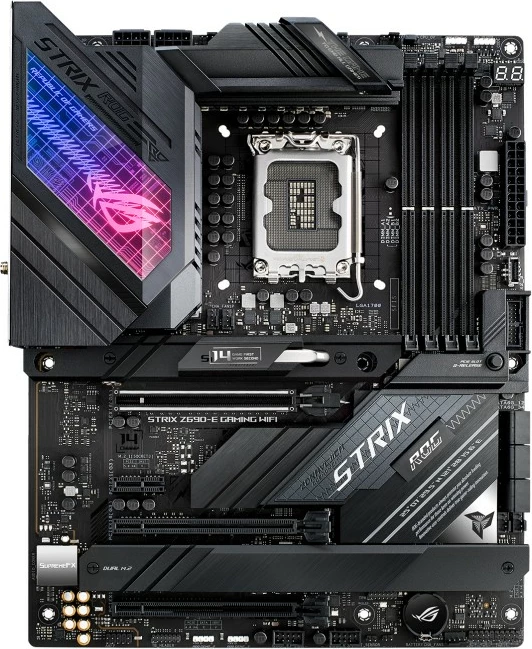 Matična plošča ASUS ROG STRIX Z690-E GAMING WIFI, Intel, LGA 1700, DDR5-SDRAM, 192 GB