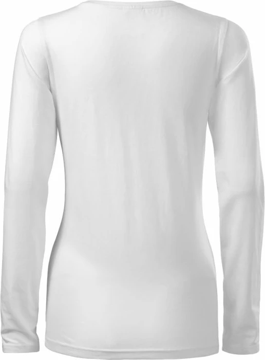 Ozka majica Malfini, bela