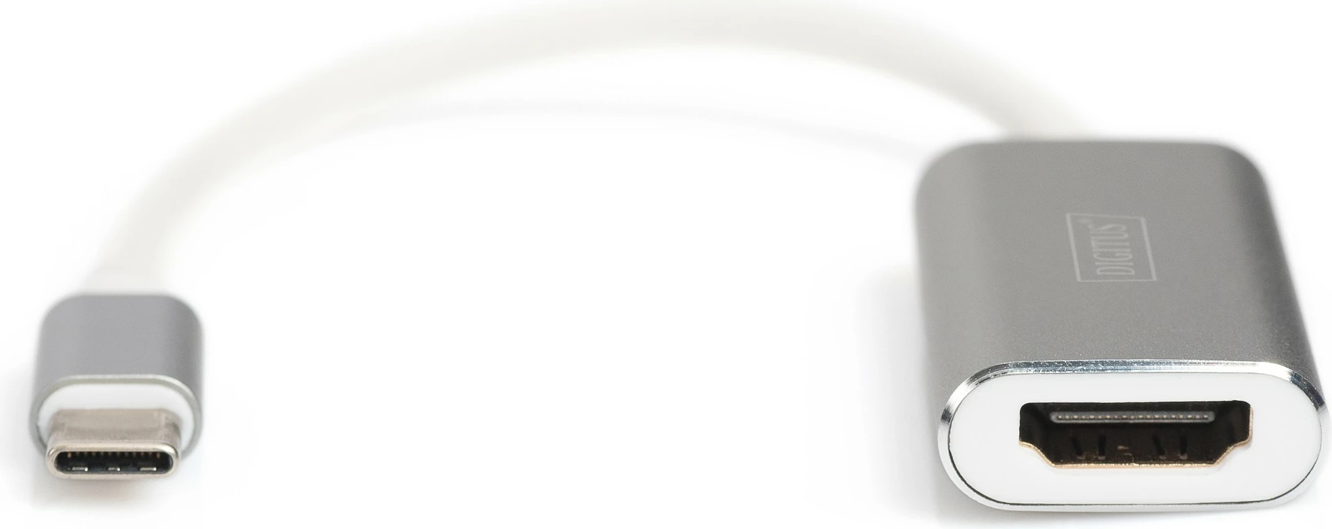 Adapter USB Type-C v HDMI 4K, 0,2 m, srebrn — Digitus