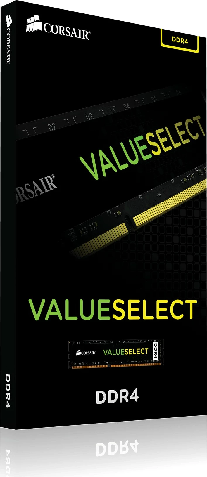RAM pomnilnik Corsair Value Select 16 GB DDR4 2666 MHz, črn