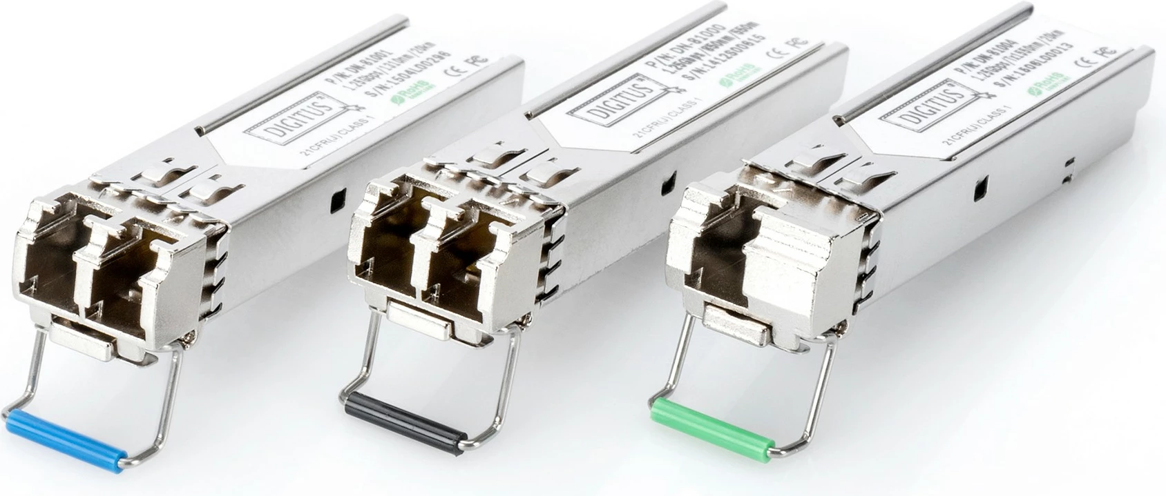 Mini SFP modul Digitus GBIC 1,25 Gbps, 20 km, LC optični kabel