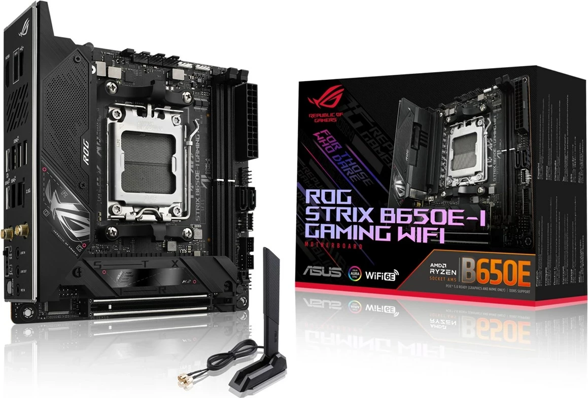 Mini ITX matična plošča ASUS ROG STRIX B650E-I GAMING WIFI, Socket AM5