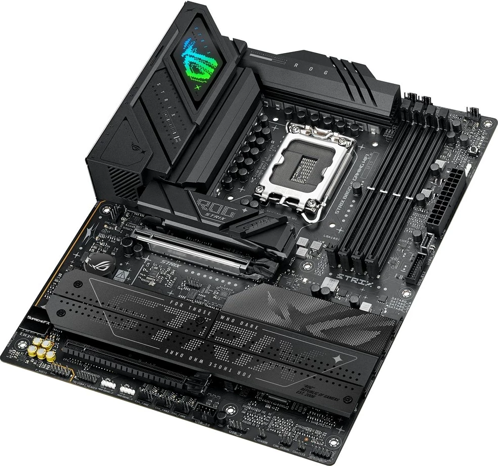 Matična plošča ROG STRIX B860-F GAMING WIFI ASUS, Socket LGA 1851, ATX, večbarvna