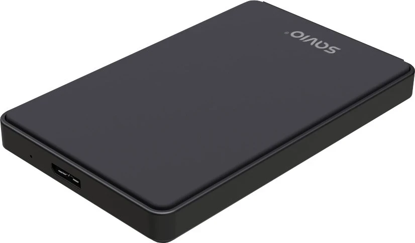 Zunanja škatlica za HDD/SSD Savio 2,5", USB 3.0, AK-65, črna