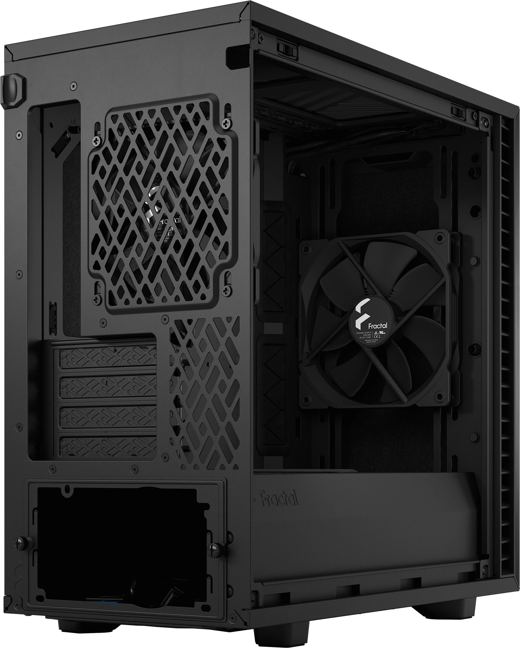 Kompaktna ohišje Fractal Design Define 7 Mini, micro ATX/Mini-ITX, črno