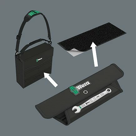 Set ključev Joker 6003, 11 kosov, 8–19 mm, Wera, v ohišju